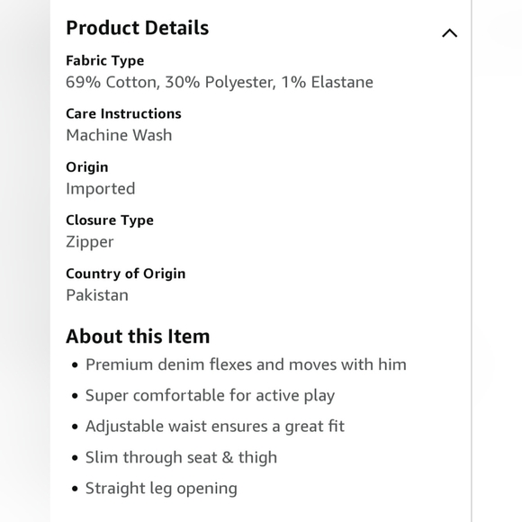 Signature Levi's Slim Straight Adjustable Waist Jeans - Picture 3 of 11